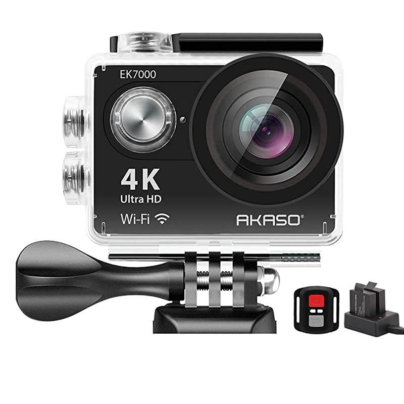 EK7000 4K WiFi Sports Action Camera Ultra HD Waterproof DV Camcorder 12MP 170 Degree Wide Angle