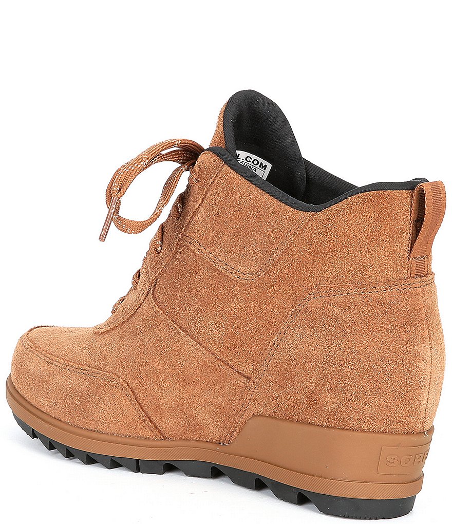 Sorel Evie Sport Lace Waterproof Wedge Booties