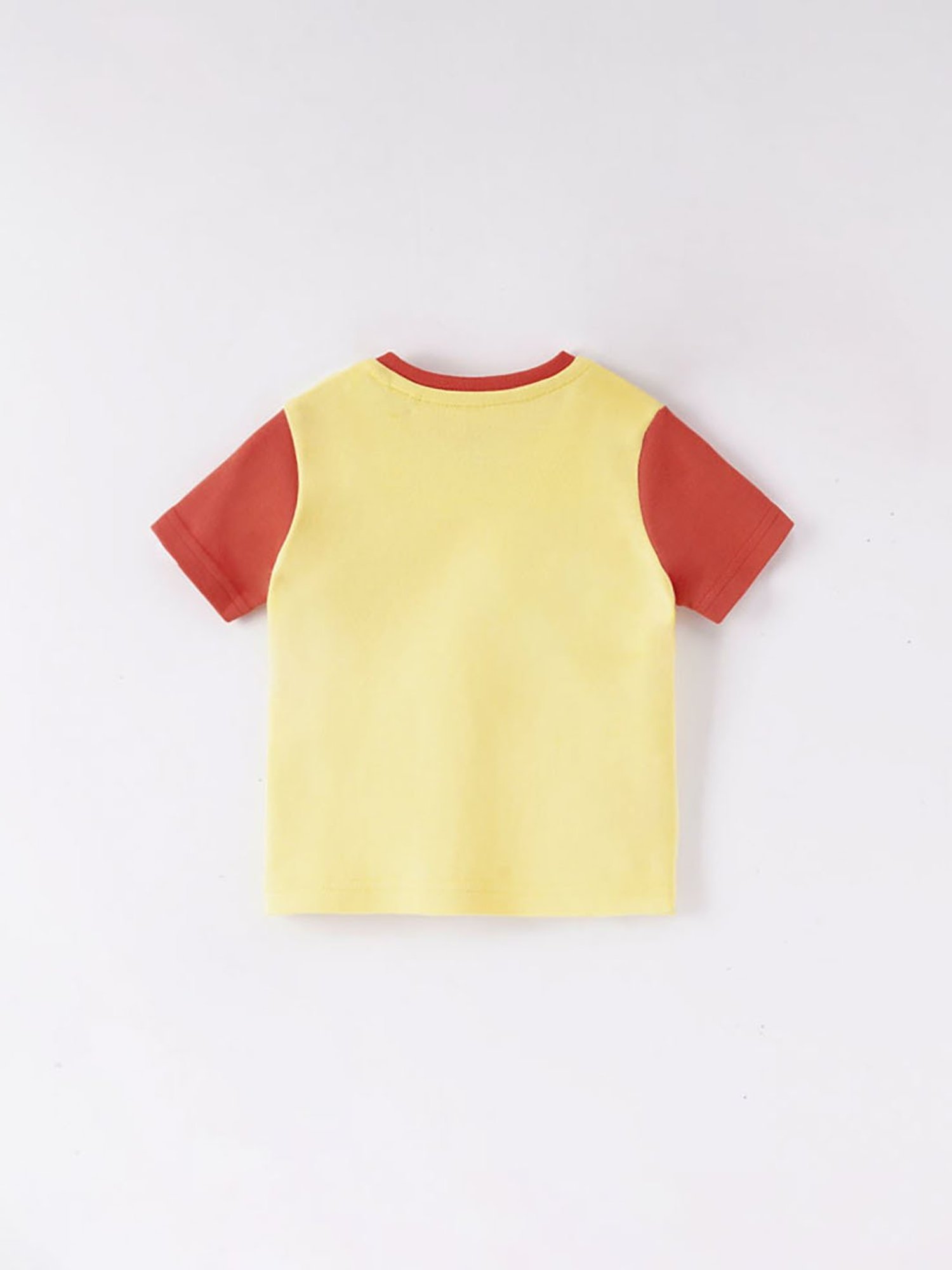 Ed-a-Mamma Baby Yellow Printed T-Shirt