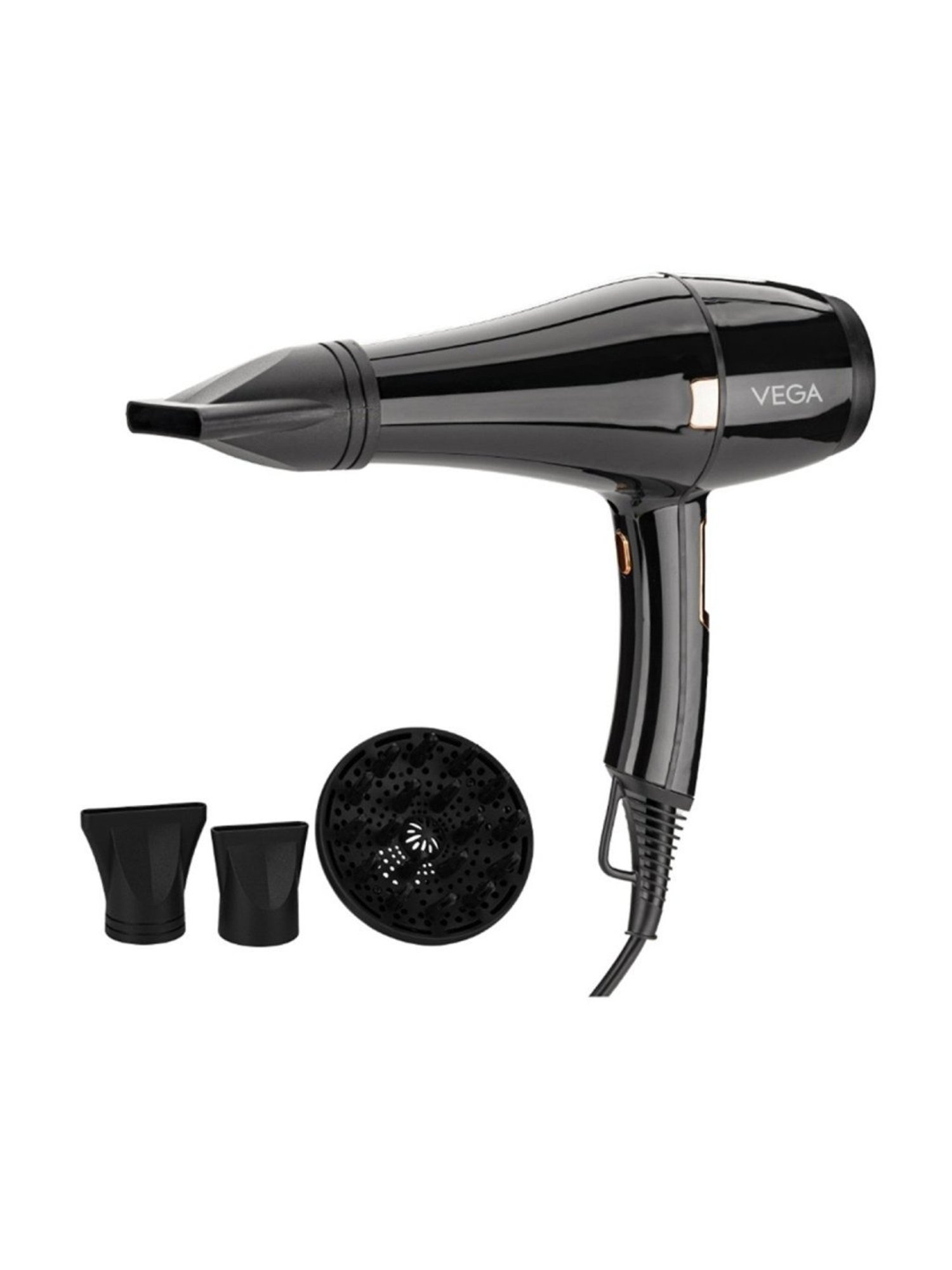 Staunch SHD2011 1600W Compact and Foldable Hair Dryer (White and Pink)