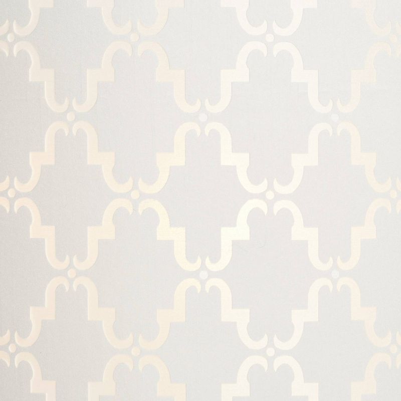 Springcrest Quatrefoil Laser Cut Pattern Medium Lamp Shade 14" Top x 14" Bottom x 10" High (Spider) Replacement with Harp and Finial