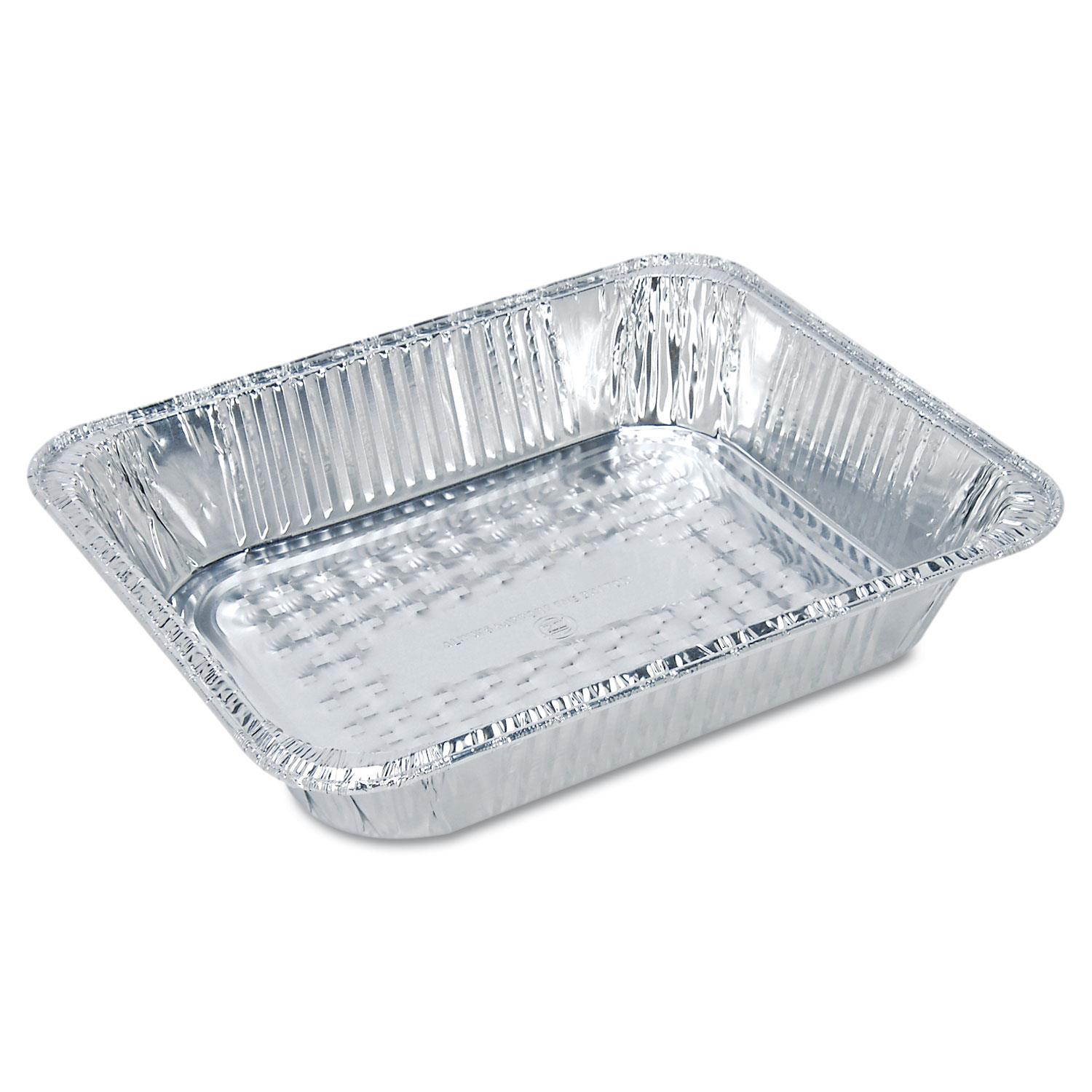 Handi-foil 205930 Aluminum Oblong Container, 1 Pound, 5-9/16 x 4-9/16 x 1-5/8, 1000/Case, 1 Case
