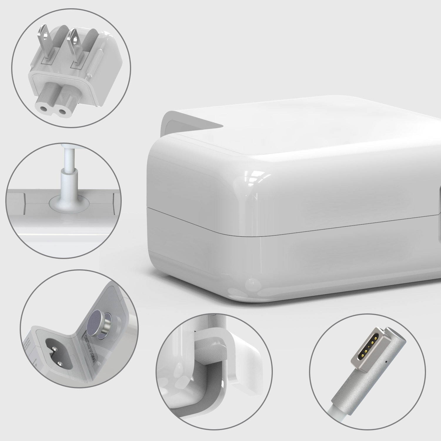 Apple 60W MagSafe Power Adapter For 13in MacBook Air A1278 A1181 A1184 A1185 A1280 A1322 A1330 A1342 A1344