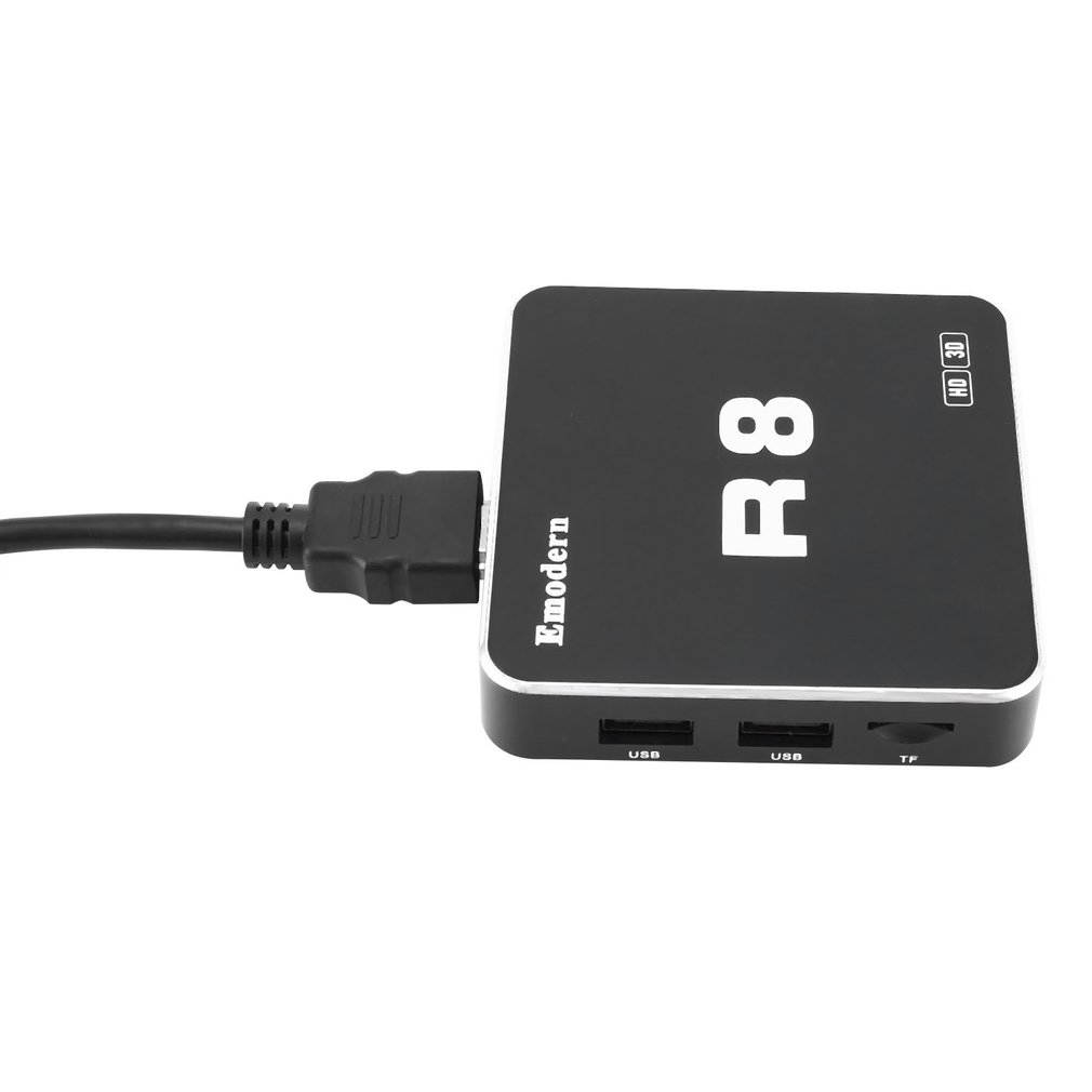 R8 4K HD Network Set-Top Box with Bluetooth-Real 5G-4+64G - Support Ethernet HDMI-compatible Cable AV,US Standard