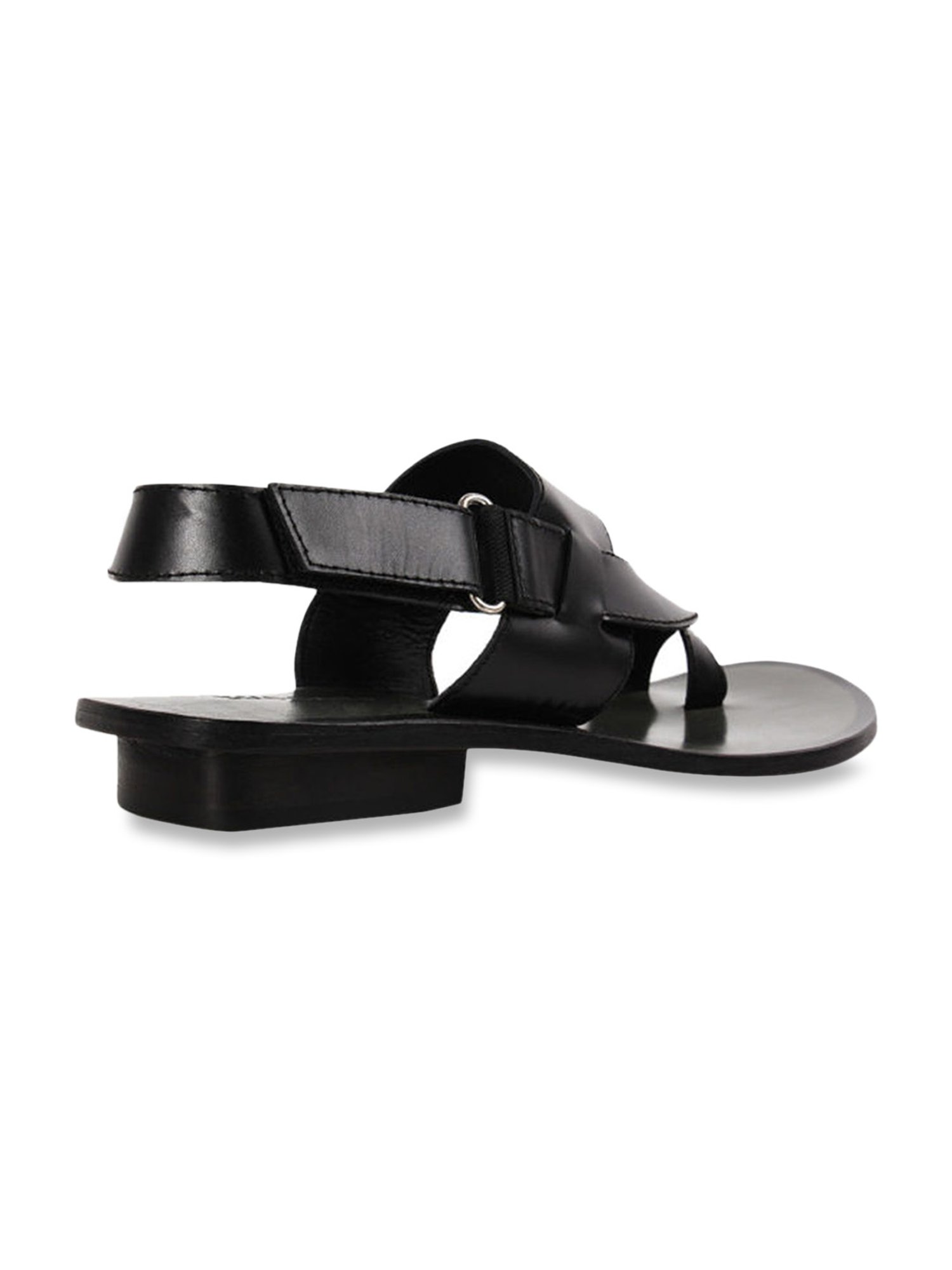 Zuccaro by Regal Black Back Strap Sandals