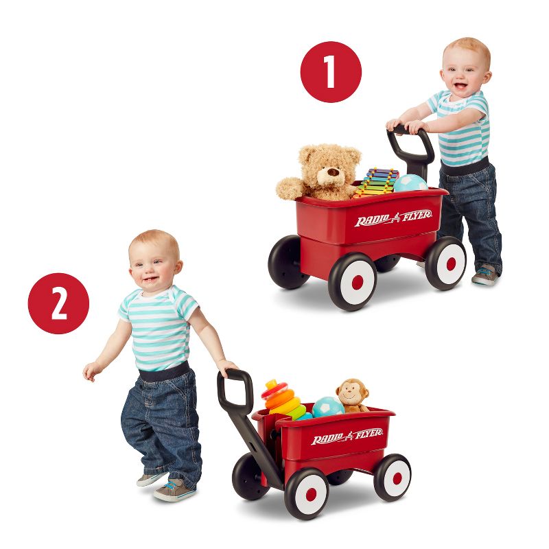 Radio Flyer My 1st 2 in 1 Wagon - Red