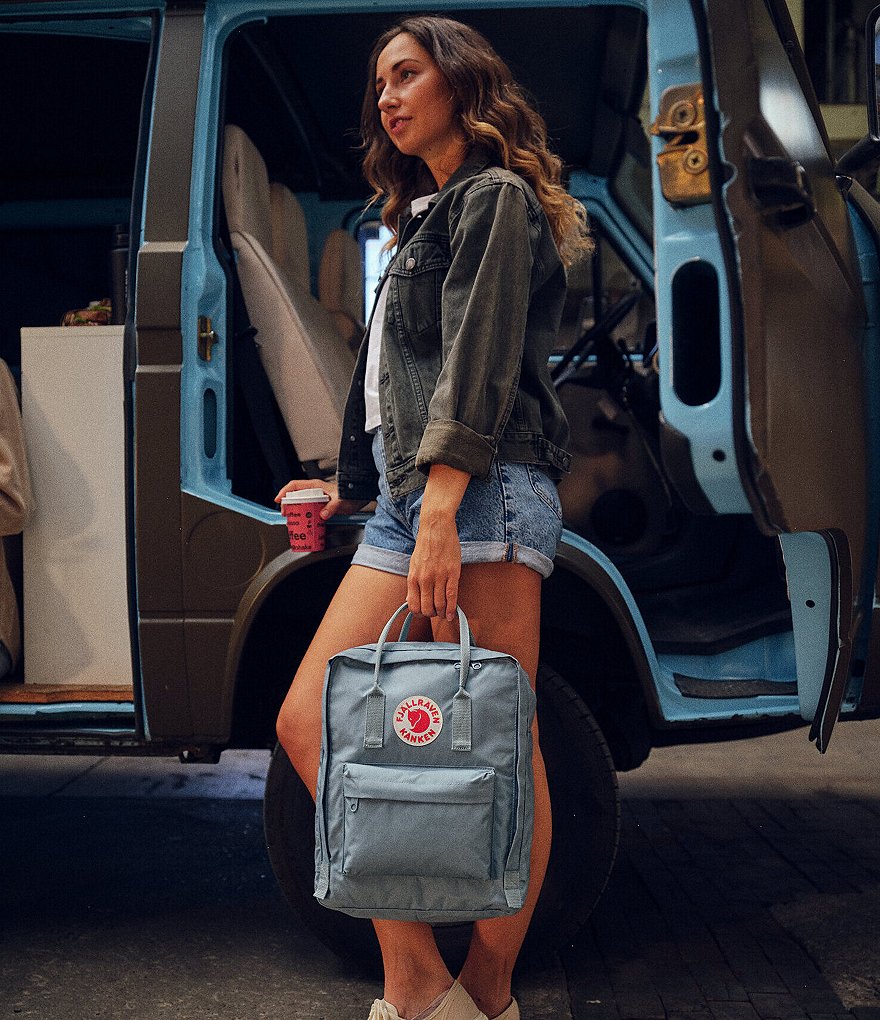 Fjallraven Kanken Water-Resistant Cotton Zipper Convertible Backpack