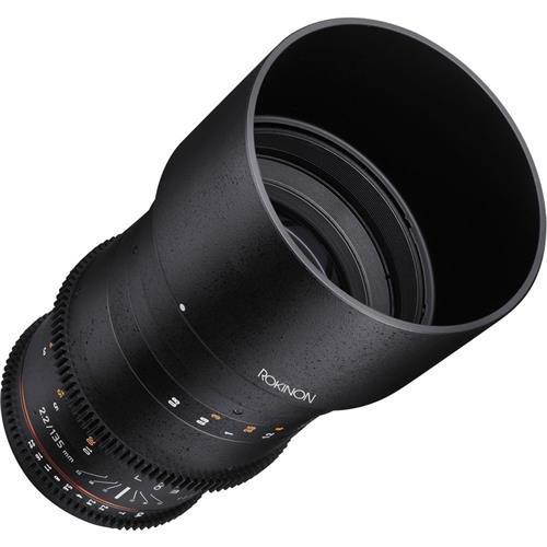 Rokinon 135mm T2.2 Cine DS Ultra Multi Coated Lens for Sony E-Mount #DS135M-NEX