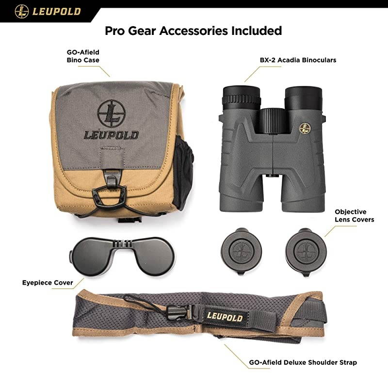 BX-2 Acadia 10x42mm Binocular , Shadow Gray