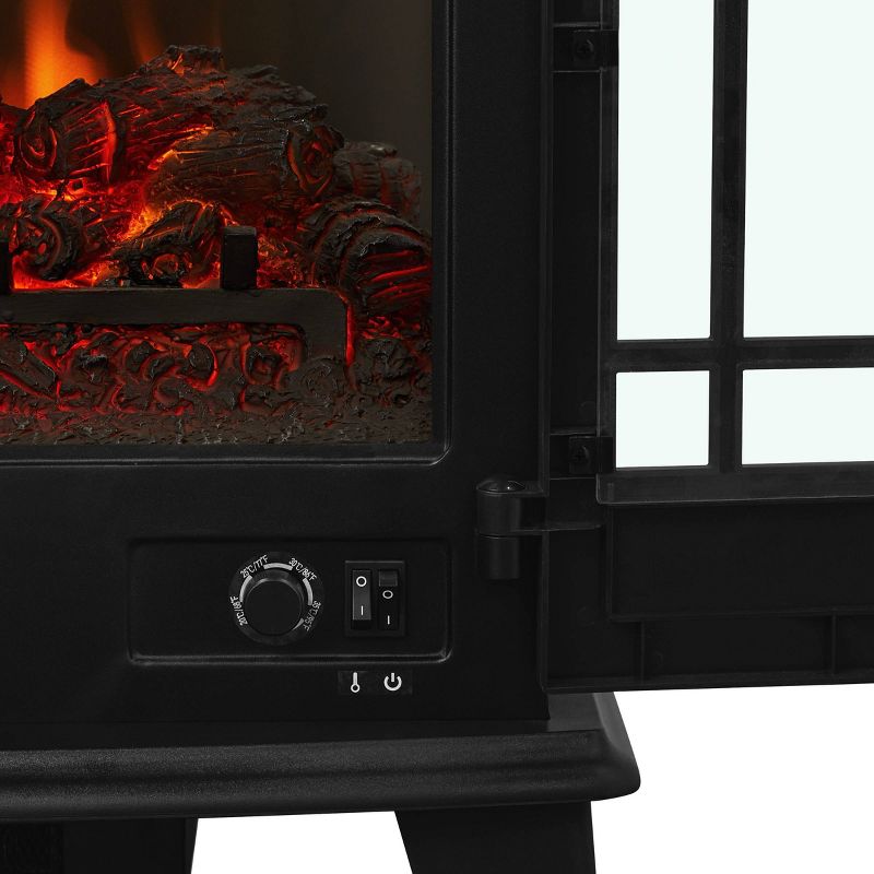 Real Flame Foster Stove Electric Fireplace