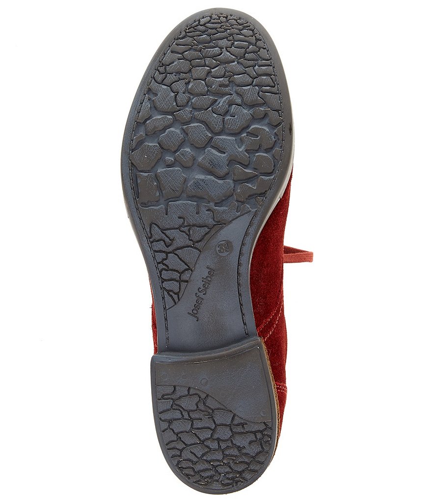 Josef Seibel Sanja 08 Suede Lace-Up Oxfords