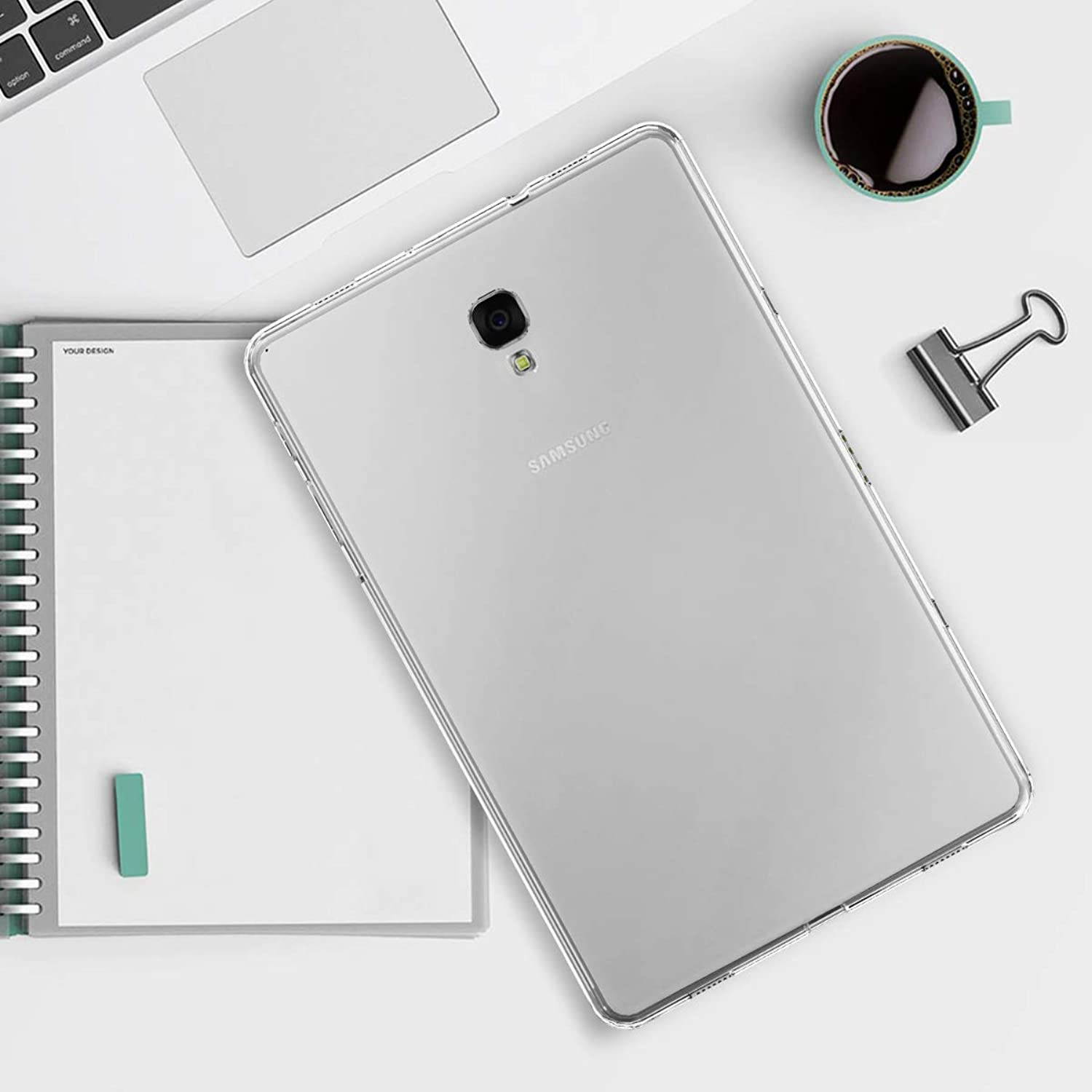 kwmobile Crystal TPU Cover Compatible with Samsung Galaxy Tab A 10.5 - Mobile Cell Phone Case - Transparent