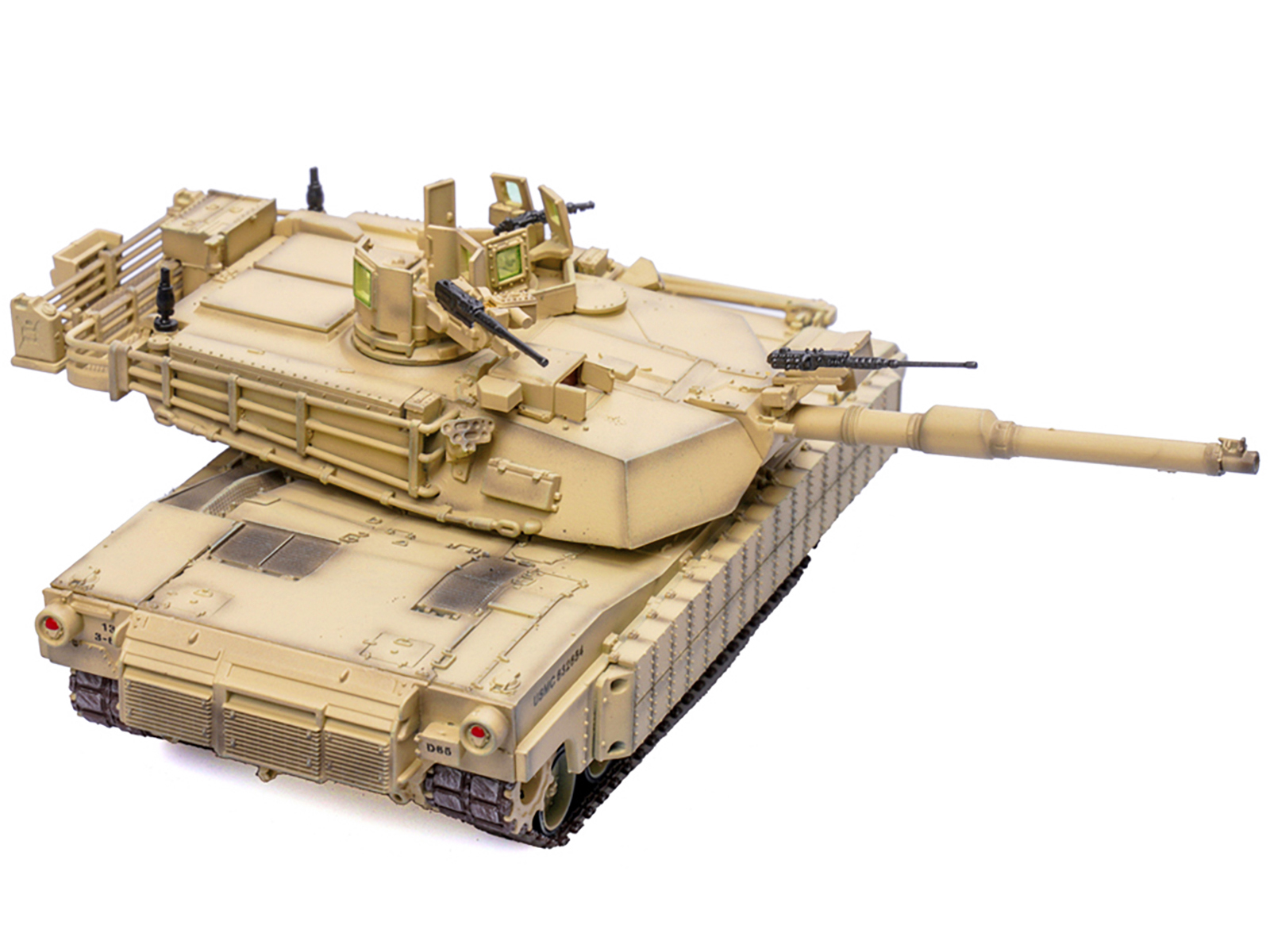 M1A1 TUSK (Tank Urban Survival Kit) "1st Tank Battalion 1st Marines Division U.S. Marine Corps" "Armor Premium" Series 1/72 Diecast Model by Panzerkampf