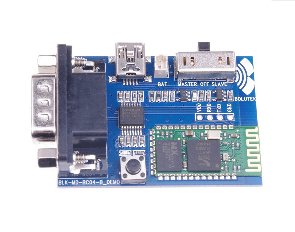 BC-04 Bluetooth Serial Port Adapter Bluetooth Communication Module RS23 Master-Slave 2 Modes 5v mini usb