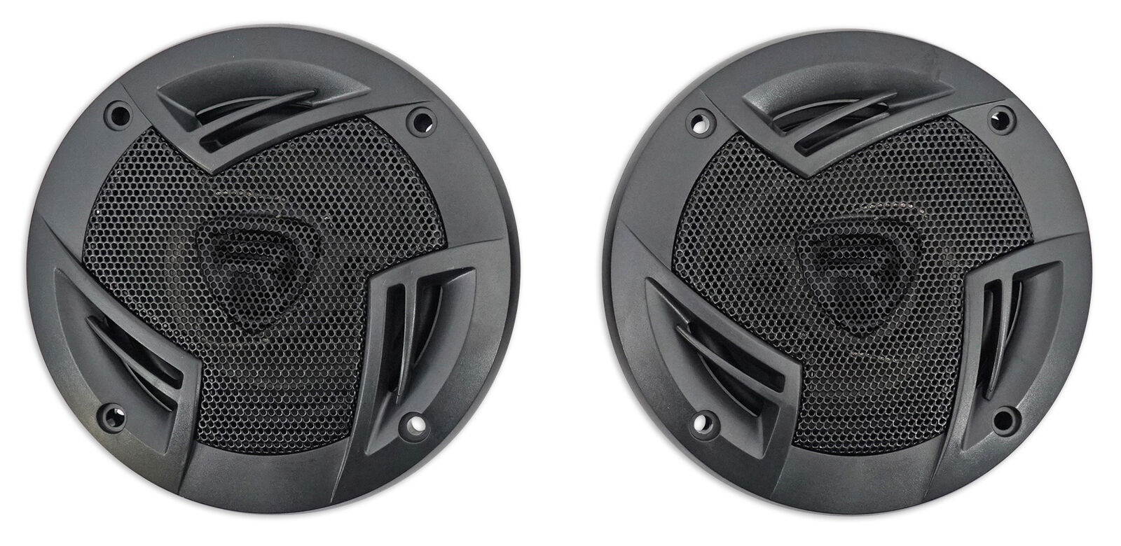 Pair   RV4.3A 4" 3-Way Car Speakers 500 Watts / 70w RMS CEA Rated Total