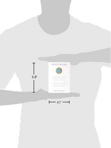 Above & Beyond Appreciation Greeting Card & Amazing Lapel Pin Gift, Perfect for Employee, Teacher, Student, Co-worker, Volunteer Recognition and Thanks