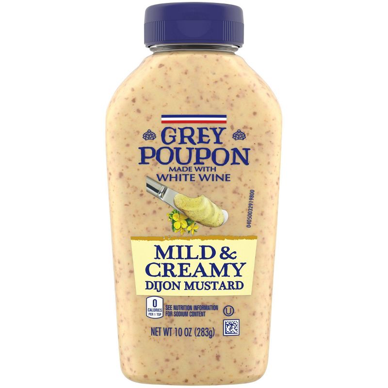 Grey Poupon Mild & Creamy Dijon Mustard - 10oz