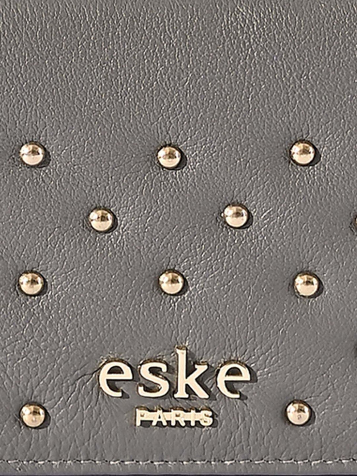 Louis Philippe Brown Casual Leather Money Clip Wallet for Men