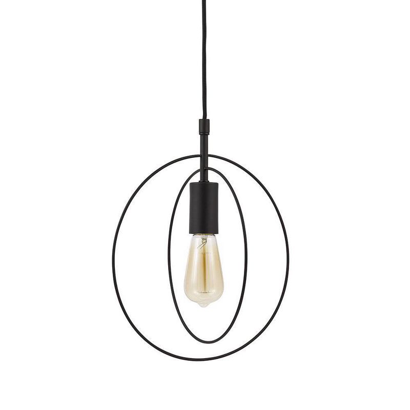 13.25" One Light Swag Pendant Bronze - Cresswell Lighting