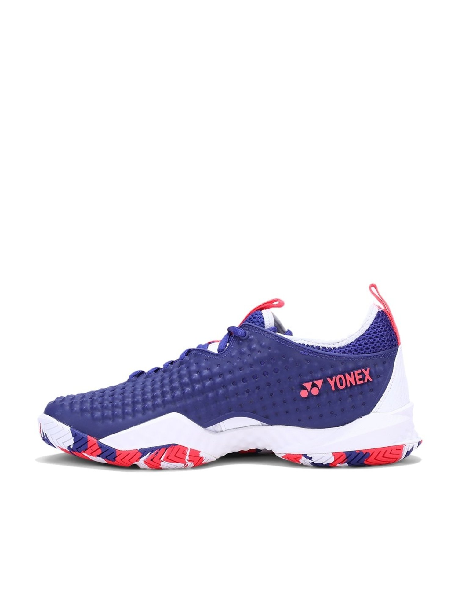 Yonex TENNIS SHOE FUSIONREV4 BLUE NON MARKING POWER CUSHION+