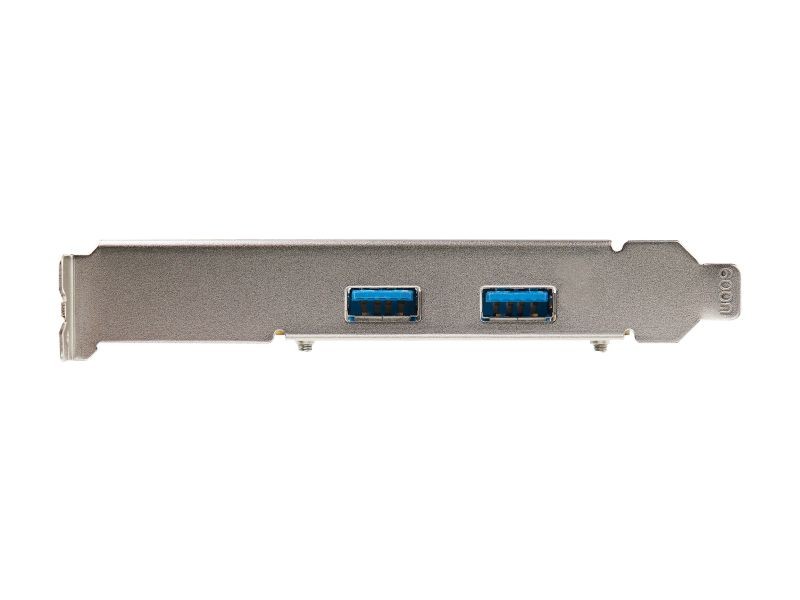 StarTech.com PEXUSB312A3 2-Port USB PCIe Card with 10Gbps/port - USB 3.1/3.2 Gen 2 Type-A PCI Express 3.0 x2 Host Controller Expansion Card - Add-On Adapter Card - Full/Low Profile - Windows & Linux