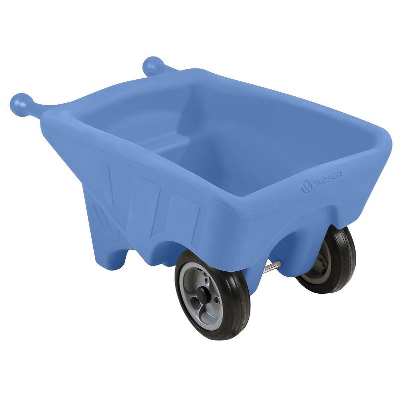 Wesco Toddler Sized Small Wheelbarrow in Blue