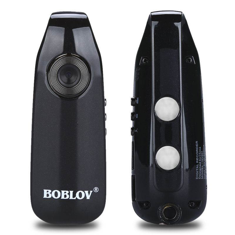 BOBLOV Mini Body Camera HD 1080P Body Cams , Audio Small Cameras with Back Clip