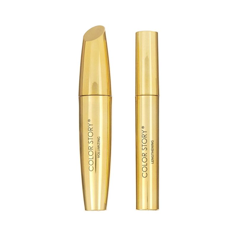 Color Story Lengthening and Volumizing Mascara Duo - 0.47 fl oz