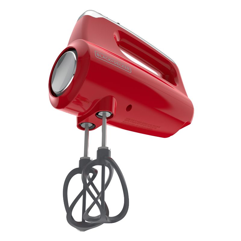 BLACK+DECKER Helix Hand Mixer - Red MX600R