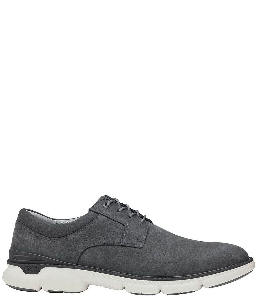 Johnston & Murphy Men's XC4 Tanner Nubuck Plain Toe Lace-Up Oxfords