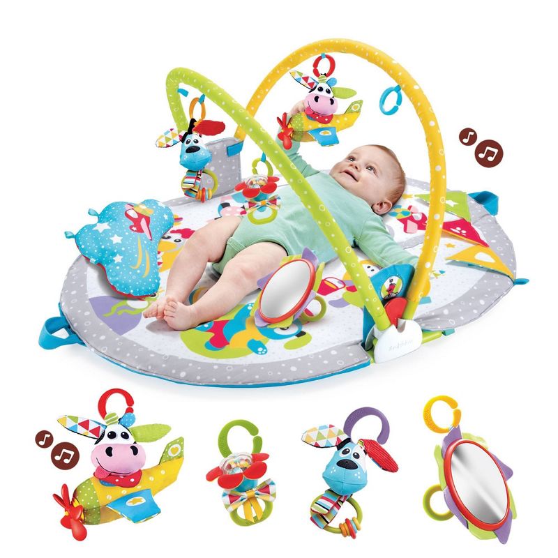 Parklon Hello Bear Smiletown Soft Baby Play Mat- Small