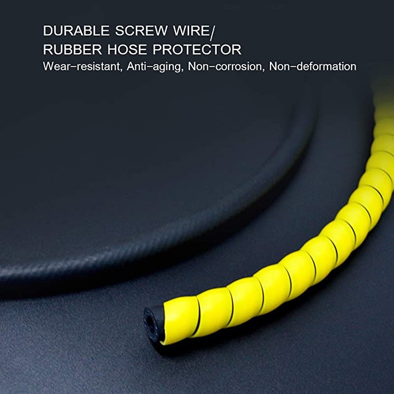 Dog and Cat Cord Protector 328ft Wire Protector Sleeve Covers for Cord Protects Your Pets from Chewing Through Insulated Cables 5 PCSPack 328ft in Total 10mm Width by