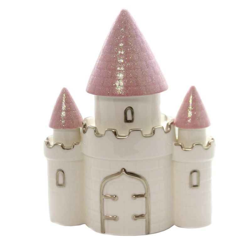 Bank 8.75" Chloe's Dream Big Castle Money Saving  -  Decorative Banks