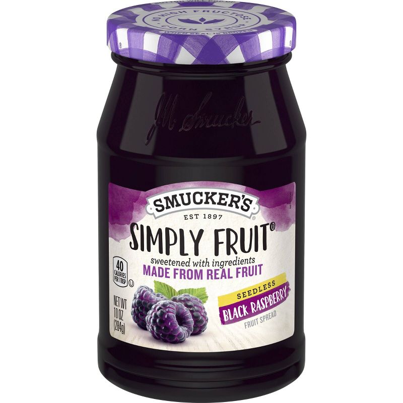 Smucker's Seedless Black Raspberry Spread - 10oz