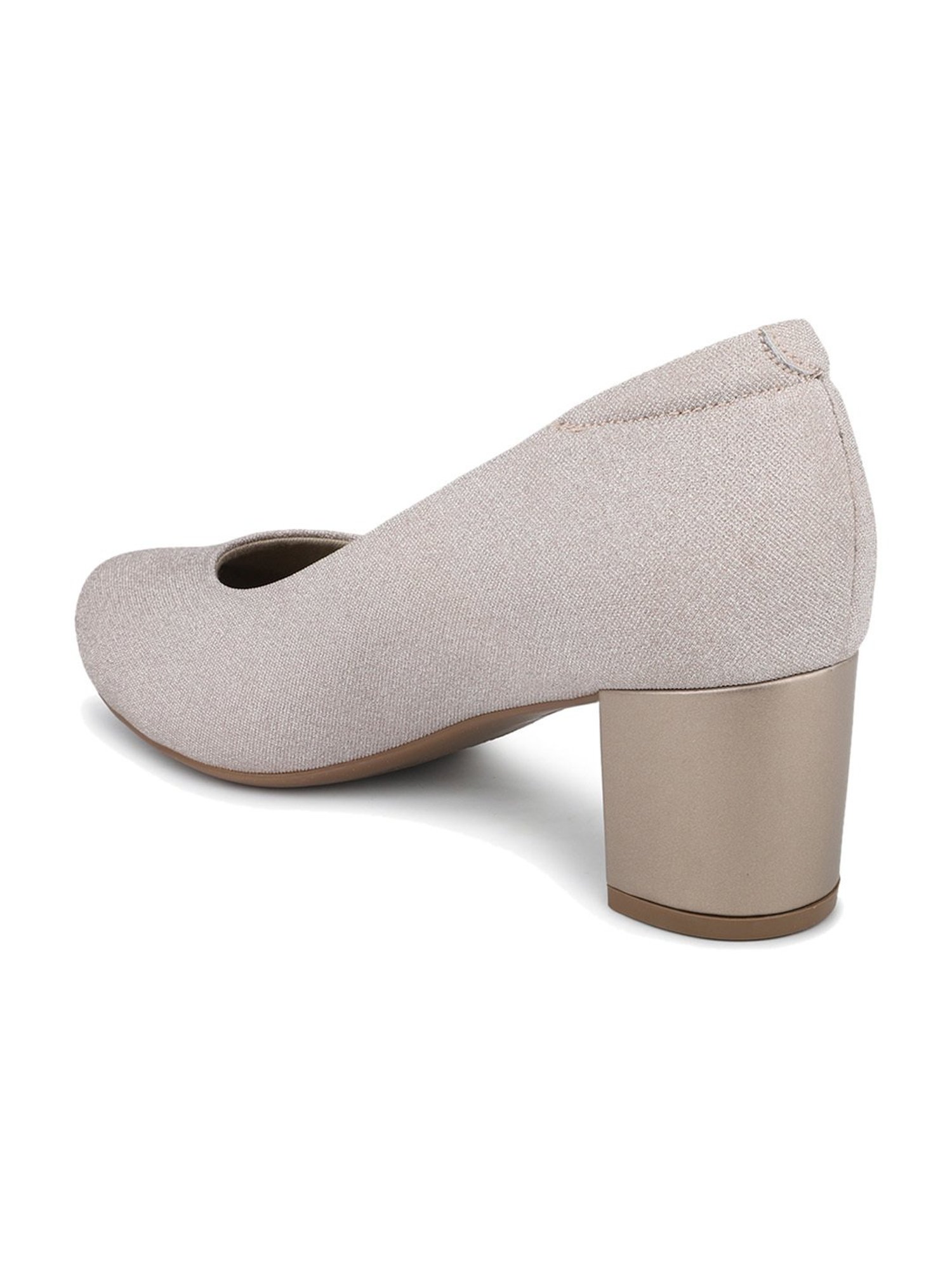 Inc.5 Women's Rose Gold Casual Pumps