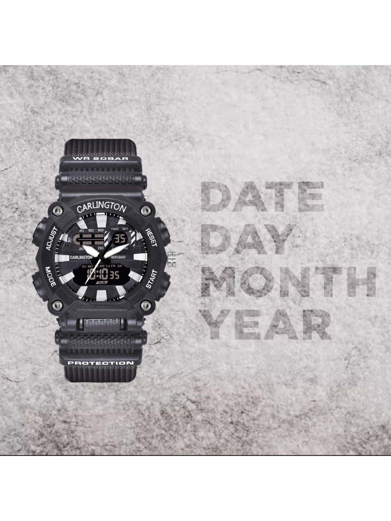 CARLINGTON Endurance 3311 Analog-Digital Watch for Men