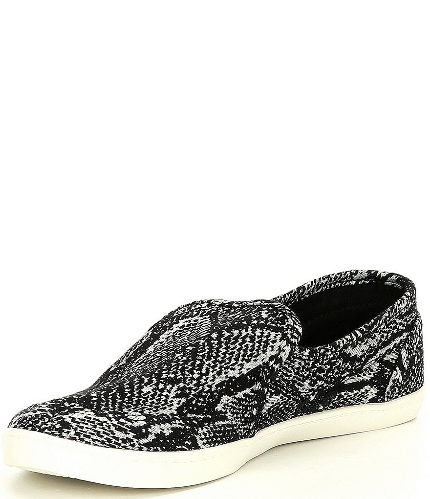 Sanuk Pair O Dice Snake Print Slip-On Shoes