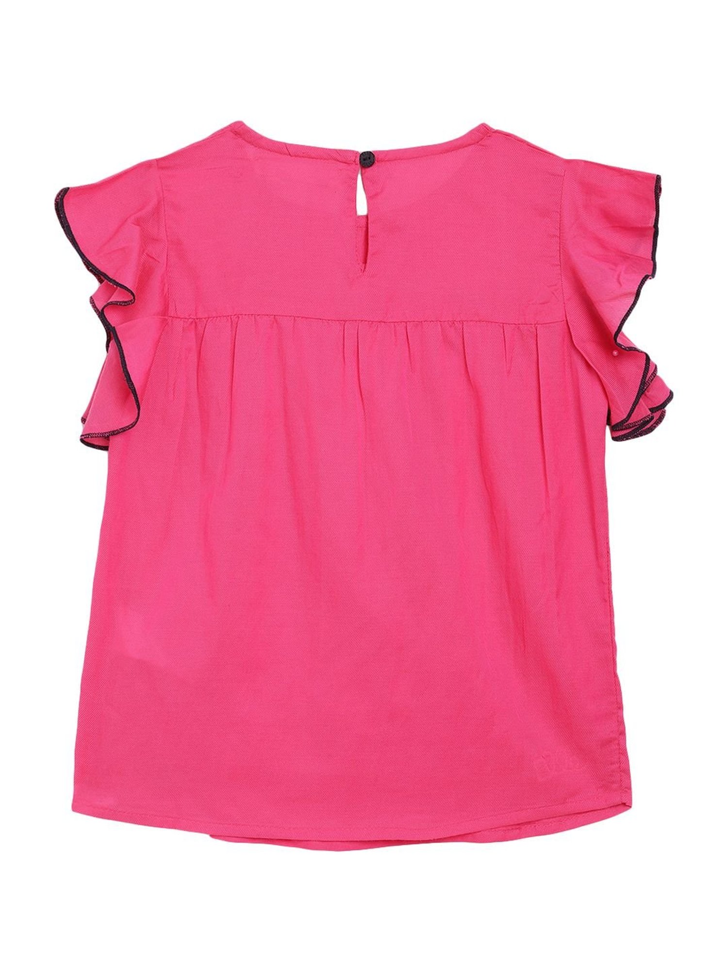 Elle Kids Pink Cotton Top