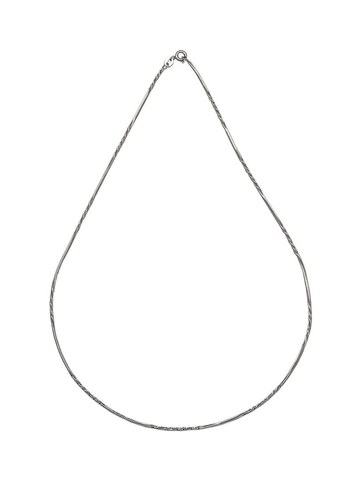 Silberry 92.5 Sterling Silver Chain for Women