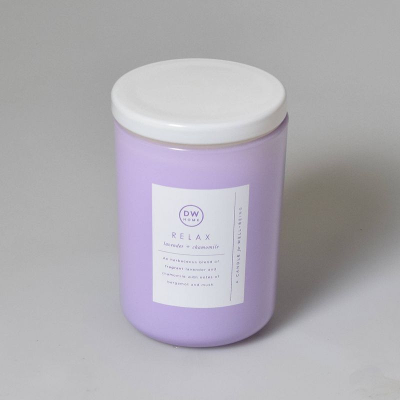 8oz Wellness Spa/Relax Lavender and Chamomile Candle - DW Home