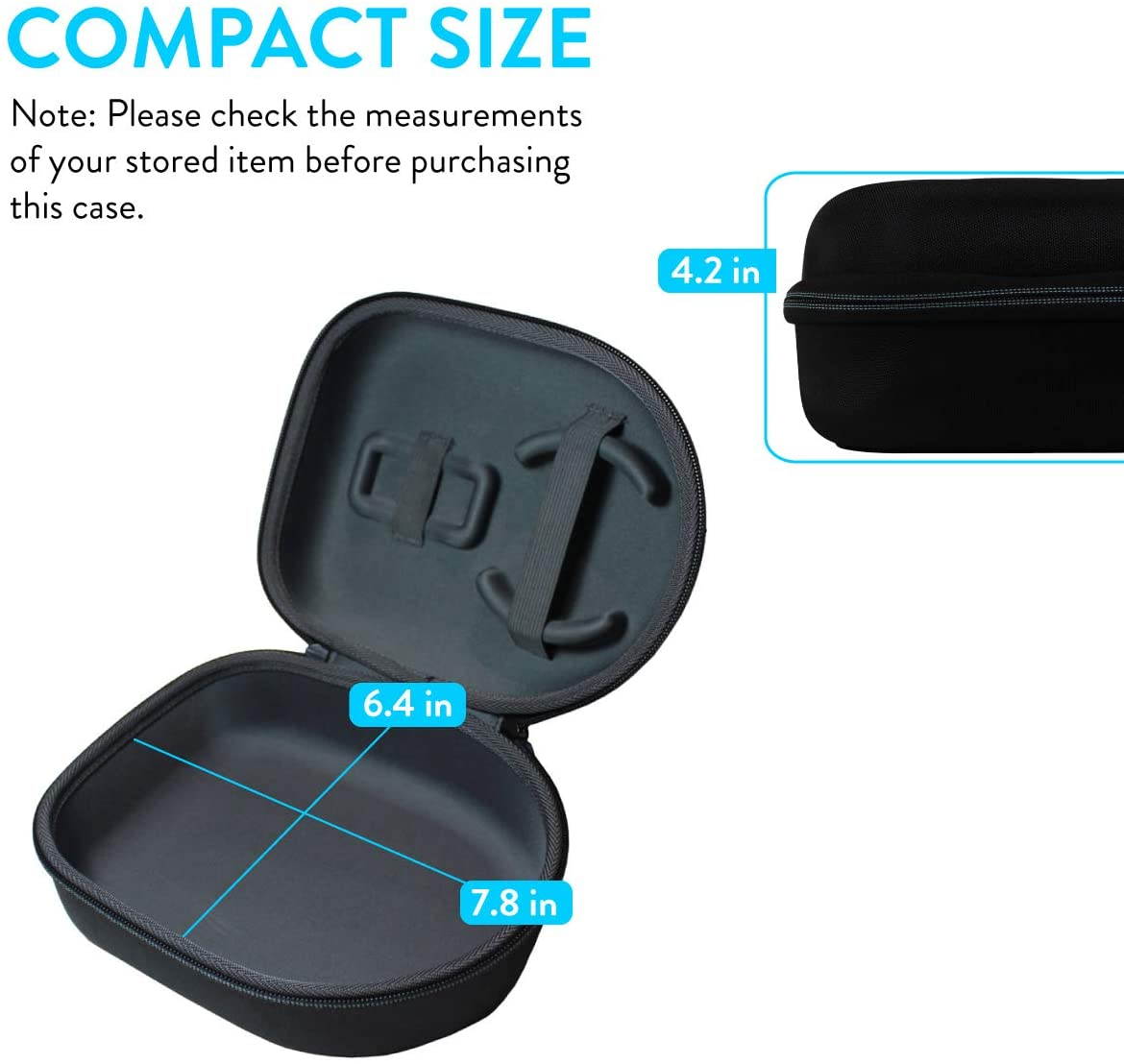 TUDIA Hard EVA Case for Logitech G933 G930 G230 G430 G35 Wireless Gaming Headset, Travel Carrying Case for Gaming Mouse [CASE ONLY]