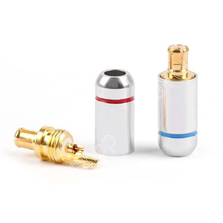 2Pair Audio Headphone Adapter For Audio ATH-CKS1100 LS400 LS300 E40 E50 Blk Clr