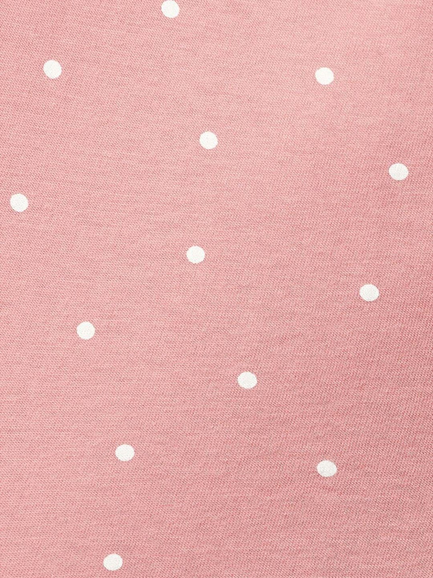 Dreamz by Pantaloons Peach Cotton Polka Dots Shorts