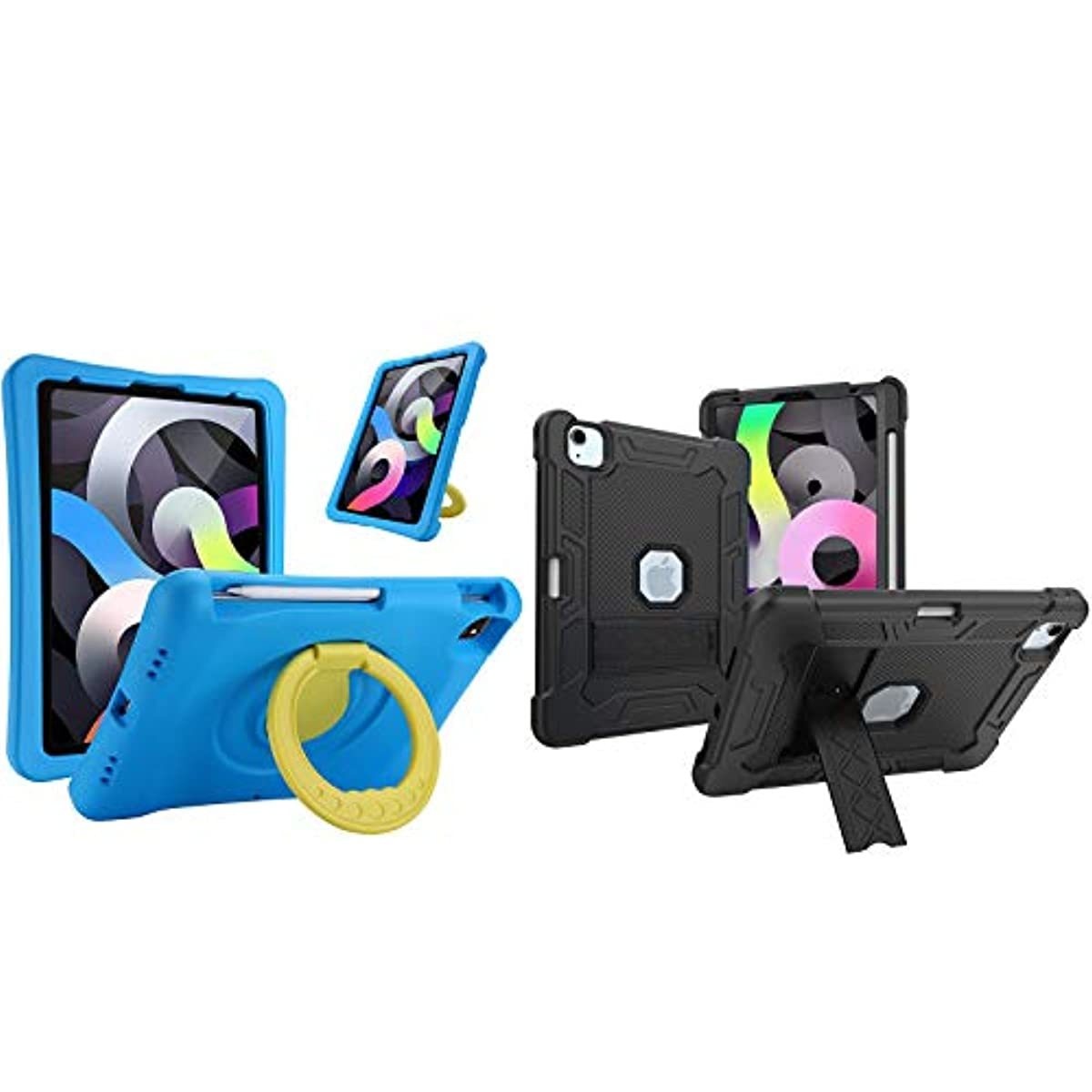 ProCase Kids Case for iPad Air 4 10.9" 2020 / iPad Pro 11 2020 & 2018 Bundle with iPad Air 4 10.9 Rugged Case 2020 / iPad Pro 11 Case 2