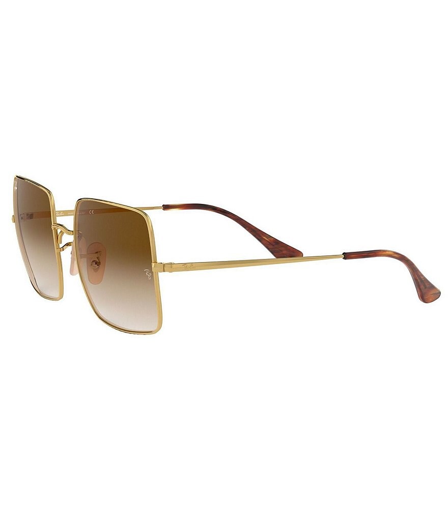 Ray-Ban Unisex Oversized Rectangle Gradient Lens Sunglasses