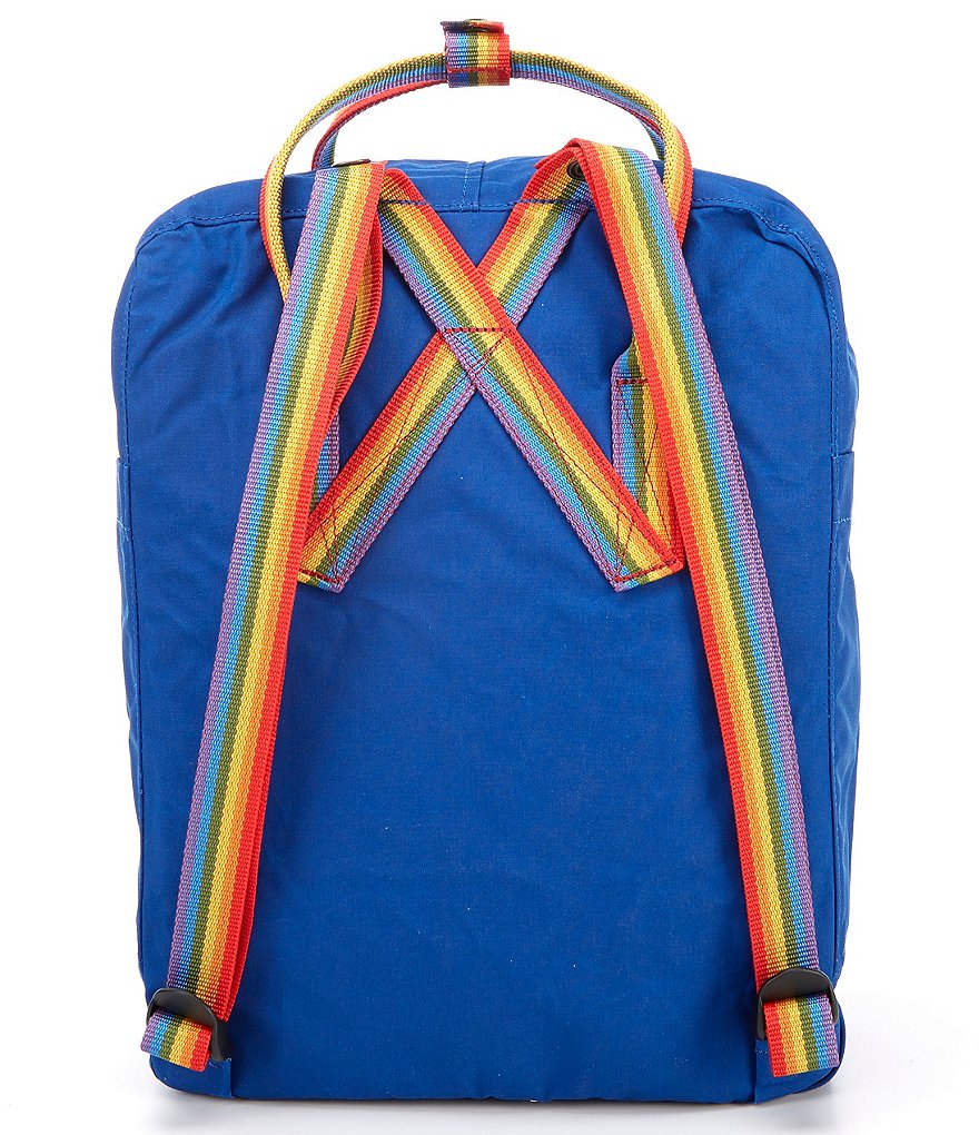 Fjallraven Kanken Rainbow Handle Backpack