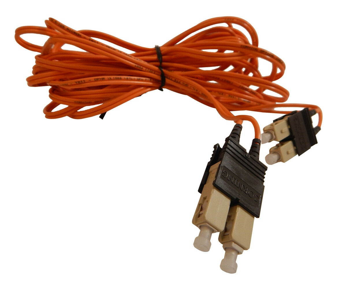 Sc-Sc Duplex Fiber Optical 20ft Cable FG-7777-20FT Corning NEW Bulk