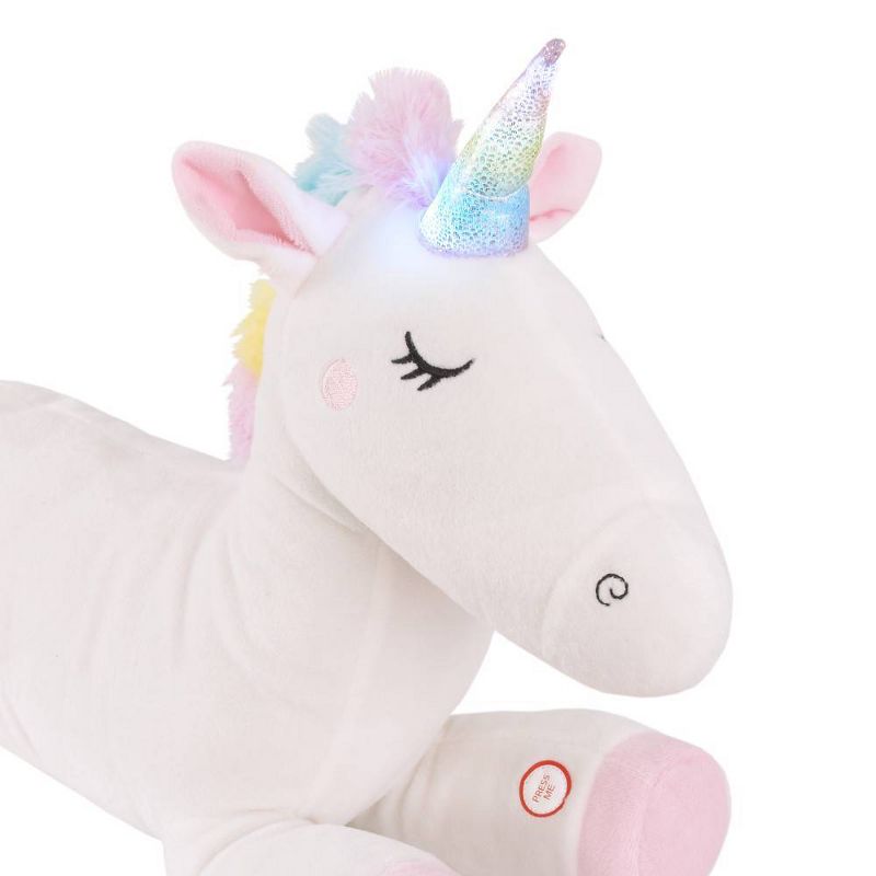 Little Love by NoJo Unicorn Light Up Plush