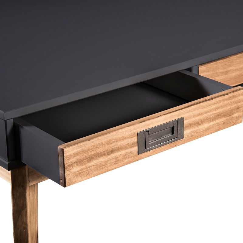 39.76" Jackie Entryway Dark Gray - Manhattan Comfort