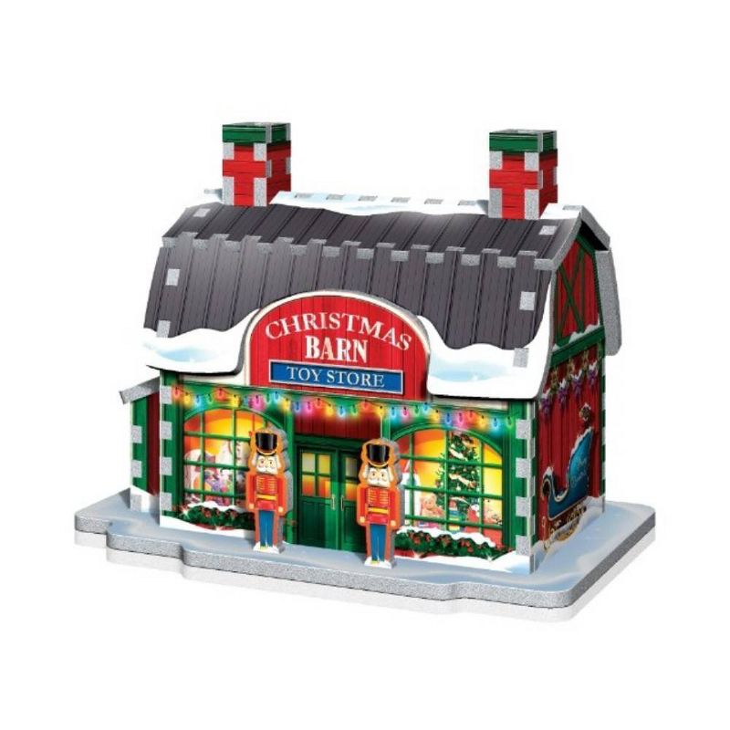 Wrebbit The Christmas Village 3D Panel Puzzle 116pc